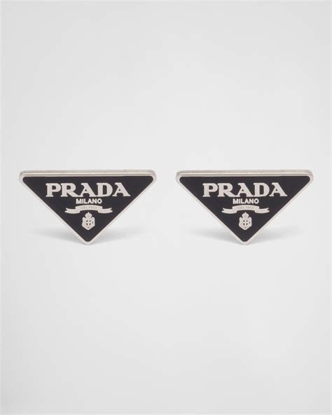 Prada symbole earrings